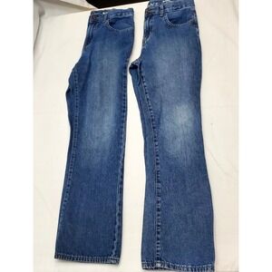 2 Pairs Of‎ The Children's PLACE Boy's Adjustable Waist Bootcut Jeans Size 10